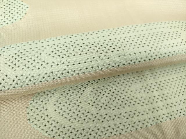 平和屋着物○上質な紬 抽象文様 正絹 逸品 未使用 DAAS3841ps