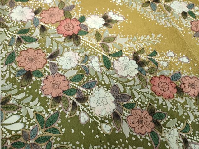 平和屋着物○訪問着 絞り 辻が花 暈し染め 正絹 逸品 DAAS3874ps 