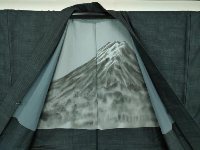 平和屋着物○男性 本場大島紬 アンサンブル 100亀甲 総詰め キング  