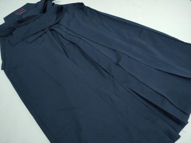 平和屋着物●男性　馬乗り袴　濃藍色　洗える着物　DAAS7359xg