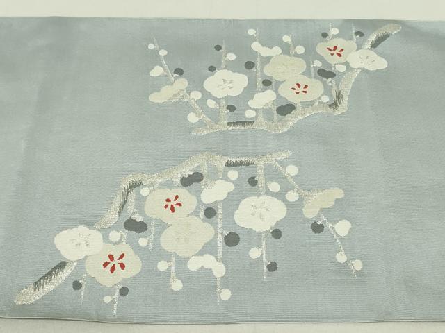 平和屋着物○爪掻き本綴れ 八寸名古屋帯 枝花文 鈴乃屋