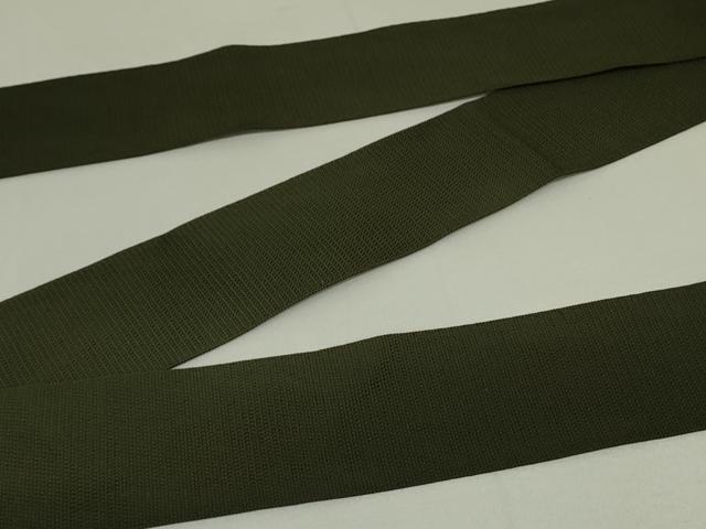 平和屋着物○男性 角帯 海松茶色 正絹 逸品 DAAT0253ob