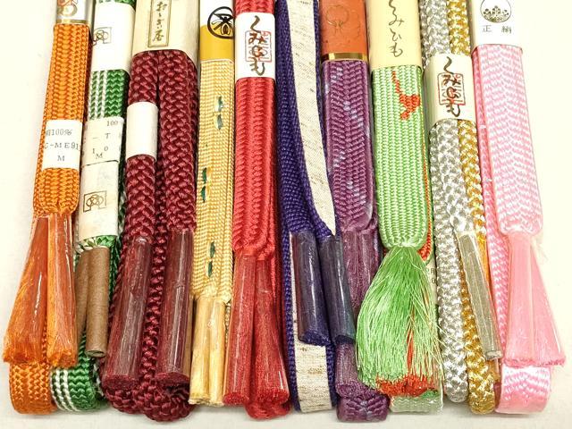 平和屋着物●和装小物　帯締め10本　逸品　未使用　DAAT0829by 平和屋着物○和装小物 帯締め10本 逸品 未使用 DAAT0829byの通販はau