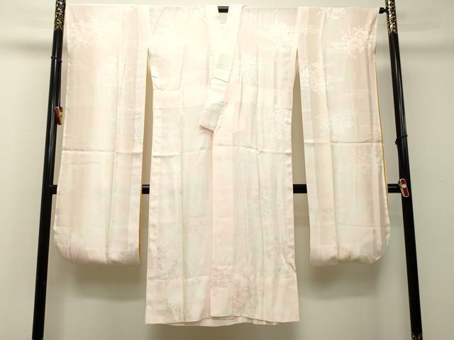 平和屋着物○豪華振袖・長襦袢セット 無双仕立て 駒刺繍 舞花文 金彩 正絹