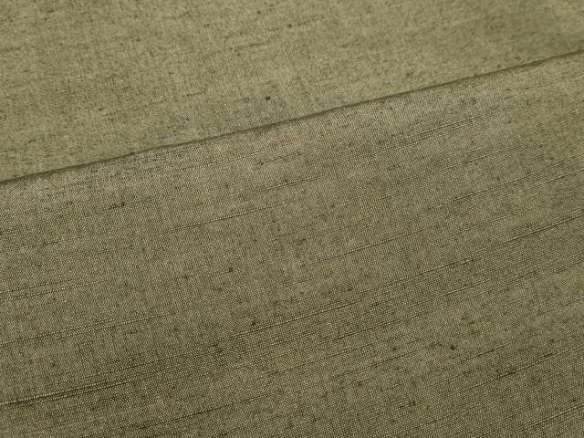 平和屋着物○男性 紬 藍媚茶色 正絹 逸品 DAAT1061tw 