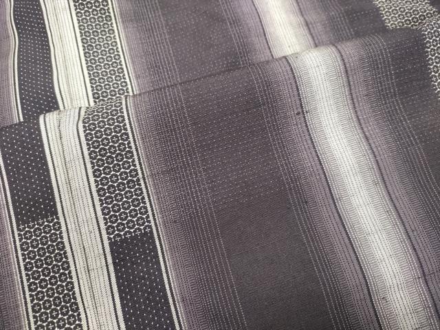 平和屋着物○上質な紬 間道 正絹 逸品 DAAT1080tw