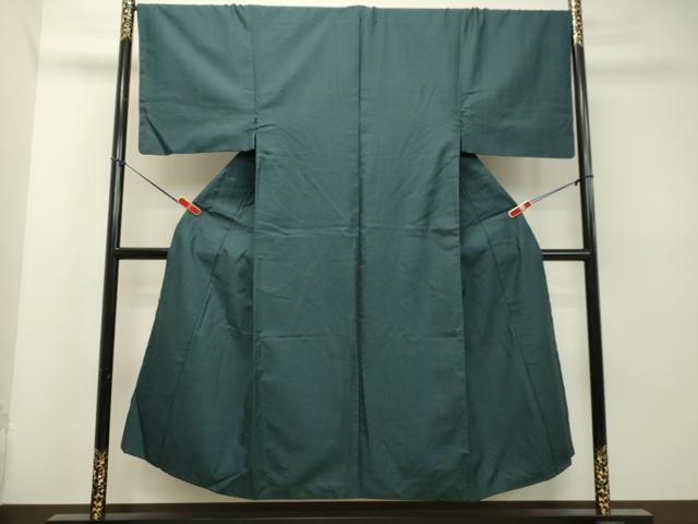 平和屋着物○男性 紬 アンサンブル 100亀甲 総詰め 正絹 逸品  