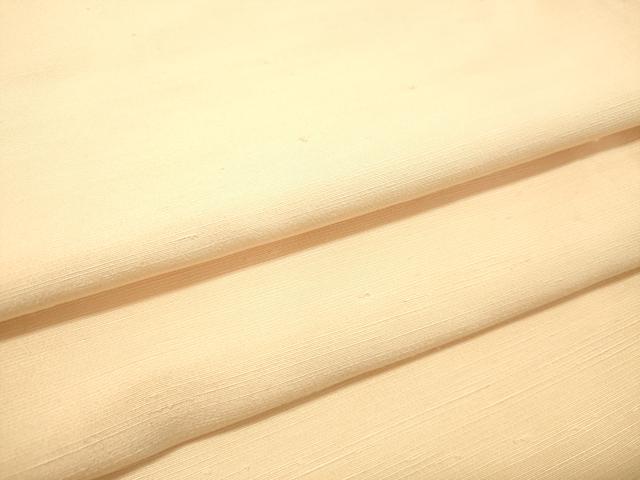 平和屋着物●上質な紬　肌色　正絹　逸品　DAAT1146tw