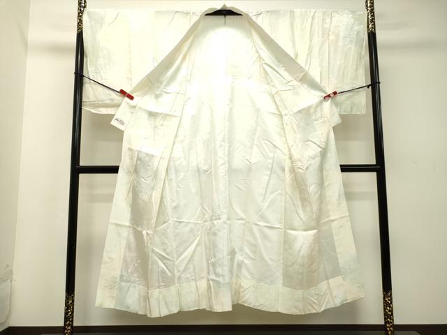 平和屋着物○長襦袢 無双仕立て 貝桶草花地紋 暈し染め やまと誂