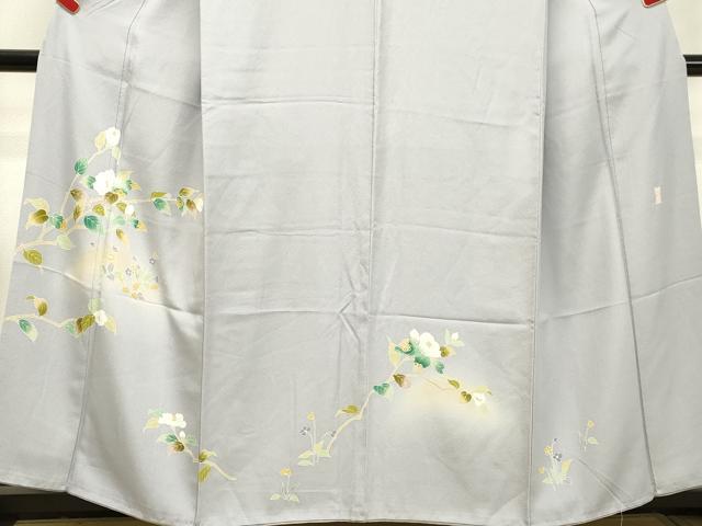 平和屋着物○上質な小紋 南天 萩 正絹 逸品 AAAW5261br