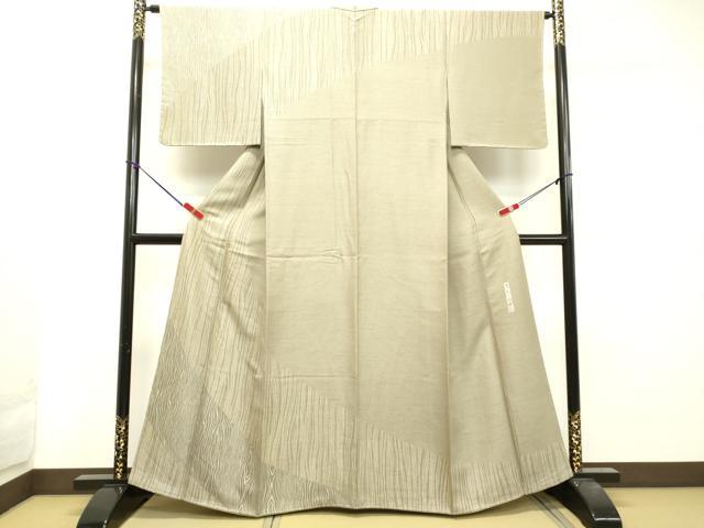 平和屋着物●二代目 川村久太郎　訪問着　杢目文　金銀糸　正絹　逸品　未使用　DAAT1234tw