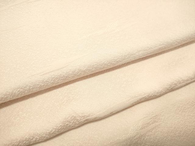 平和屋着物●上質な色無地　霞地紋　桜色　正絹　逸品　DAAT1245tw