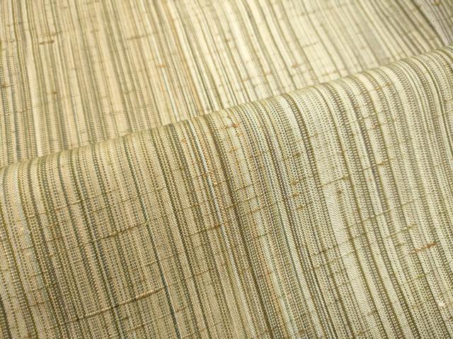 平和屋着物●ぜんまい紬　間道　正絹　逸品　DAAT1262tw 平和屋着物○ぜんまい紬 間道 正絹 逸品 DAAT1262tw