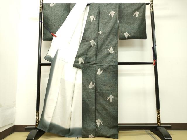 平和屋着物○訪問着 総絞り 牡丹 正絹 逸品 CAAT6978vf