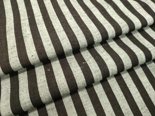 平和屋着物●上質な紬　縞　正絹　逸品　DAAT1327tw