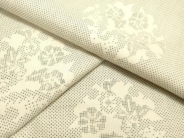 京やJ135 袋帯 正絹 未使用 両面使い リバーシブル 特選本場筑前博多織