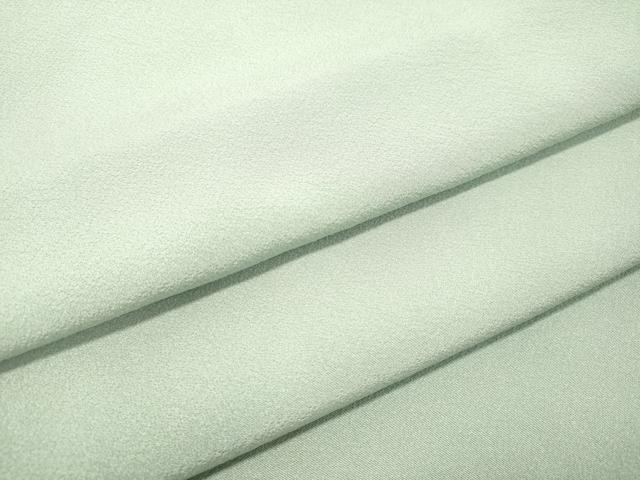 平和屋着物●上質な色無地　千草鼠色　ロング丈　正絹　逸品　未使用　DAAT1368tw