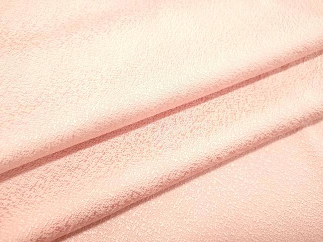 平和屋着物●京加賀友禅　百貫達雄監修　色無地　霞地紋　虹色　正絹　逸品　DAAT1399tw