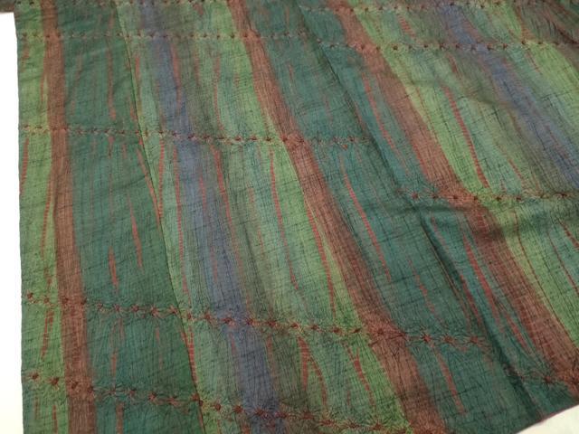 平和屋着物○菅原工房 菅原結作 漢方染紬 紬 総絞り 間