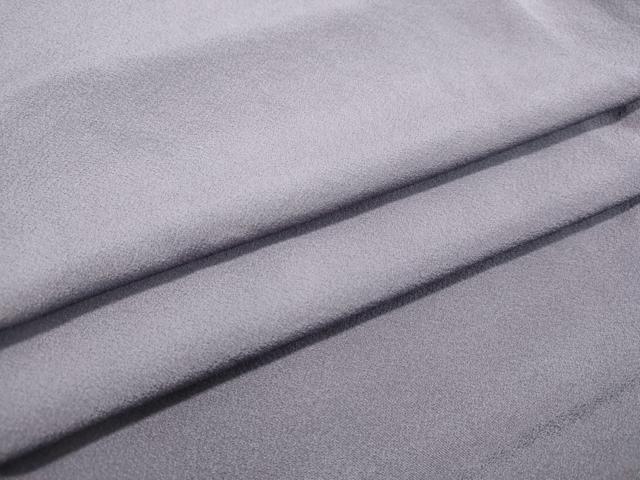 平和屋着物●上質な色無地　紫苑色　正絹　逸品　DAAT1447tw