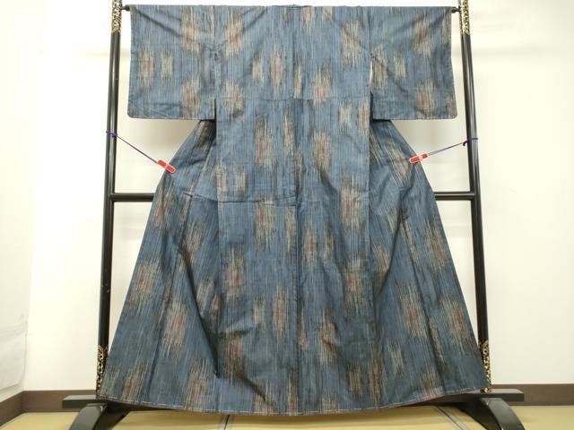 平和屋着物●本場大島紬　7マルキ　抽象文様　正絹　逸品　未使用　DAAT1508tw 平和屋着物○本場大島紬 7マルキ 抽象文様 正絹 逸品 未使用 DAAT1508tw