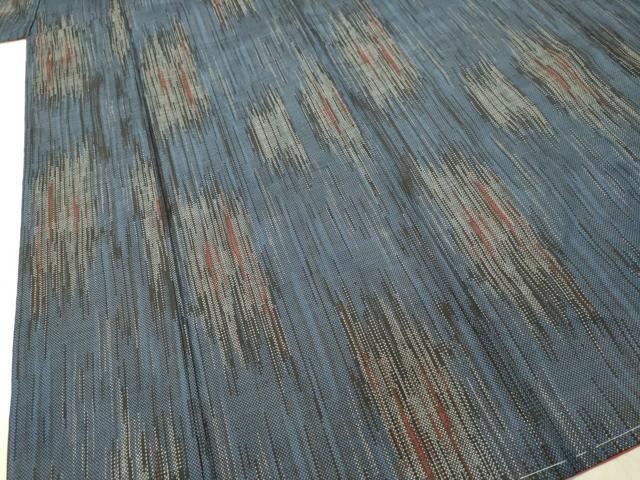 平和屋着物●本場大島紬　7マルキ　抽象文様　正絹　逸品　未使用　DAAT1508tw 平和屋着物○本場大島紬 7マルキ 抽象文様 正絹 逸品 未使用 DAAT1508tw