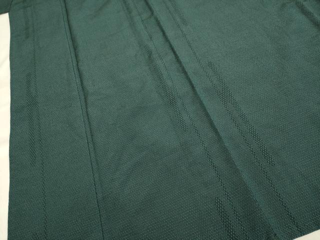 平和屋着物▽本塩沢 単衣 110亀甲 霞文 正絹 逸品 DAAT4440du