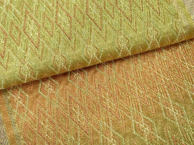 平和屋着物○ひなや工房 くむ・あむ・おる 伊豆蔵明彦 組織 太鼓柄