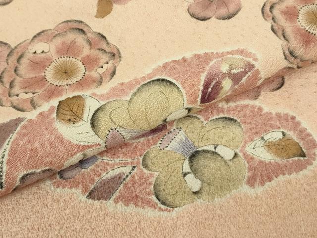 平和屋着物○九寸名古屋帯 作家物 手描き 辻が花 正絹 逸品 DAAT7745ob