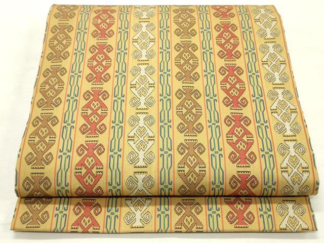 未使用 紗 たつむら 黒地 龍村 九寸名古屋帯 未使用 紗 たつむら 黒地 九寸名古屋帯 未使用 紗 たつむら 黒地