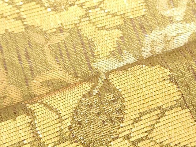 平和屋着物○六通柄袋帯 スリーシーズン 春夏秋 更紗花間