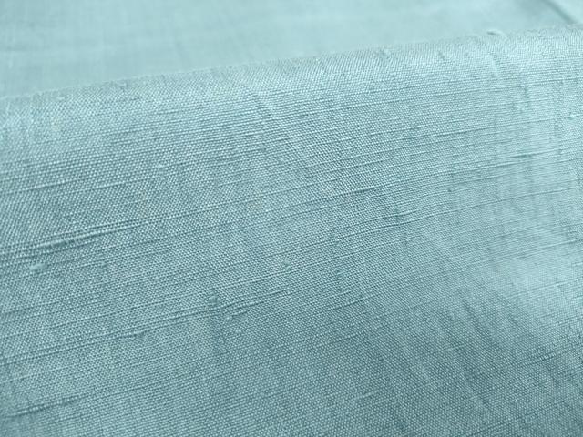 平和屋着物▽結城紬　単衣　薄縹色　正絹　逸品　DAAT9195az 平和屋着物▽結城紬 単衣 薄縹色 正絹 逸品 DAAT9195az