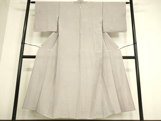 平和屋着物▽上質な色無地　単衣　灰桜色　正絹　逸品　DAAT9361az 平和屋着物▽上質な色無地 単衣 灰桜色 正絹 逸品 DAAT9361az