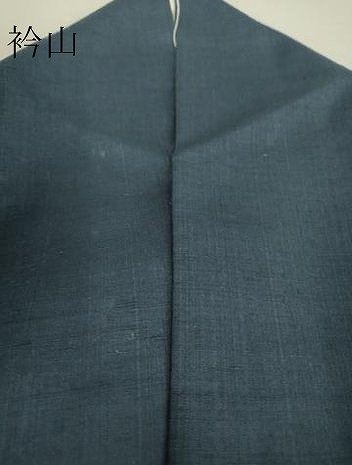 平和屋着物▽結城紬　単衣　亀甲文　80亀甲　飛び亀甲柄　正絹　逸品　DAAT9372az_6