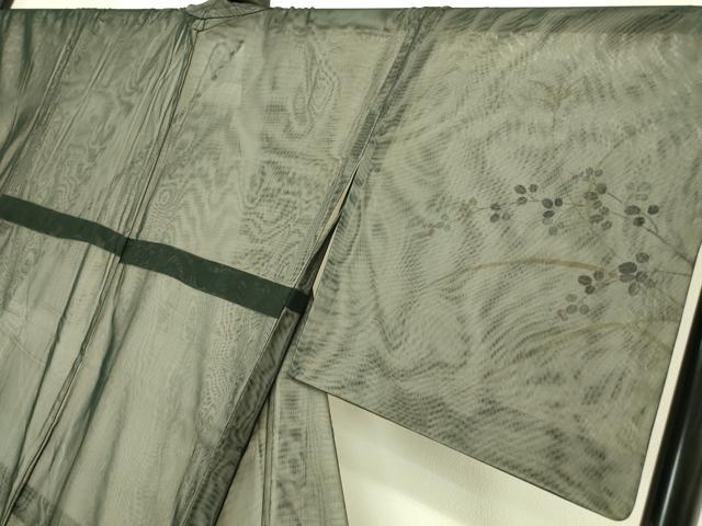 平和屋着物▽訪問着　無双　紗袷　紗×紗　萩文　金彩　正絹　逸品　DAAT9479az_2