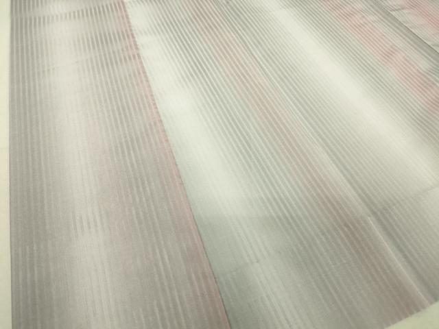 平和屋着物▽道中着 スリーシーズン 春夏秋 塵除け 斜 縞 正絹