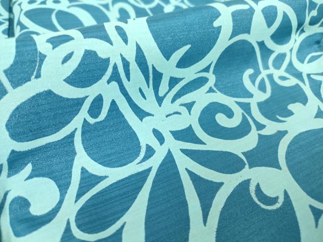 平和屋着物▽小紋 単衣 幾何学文 未使用 DAAT9726az