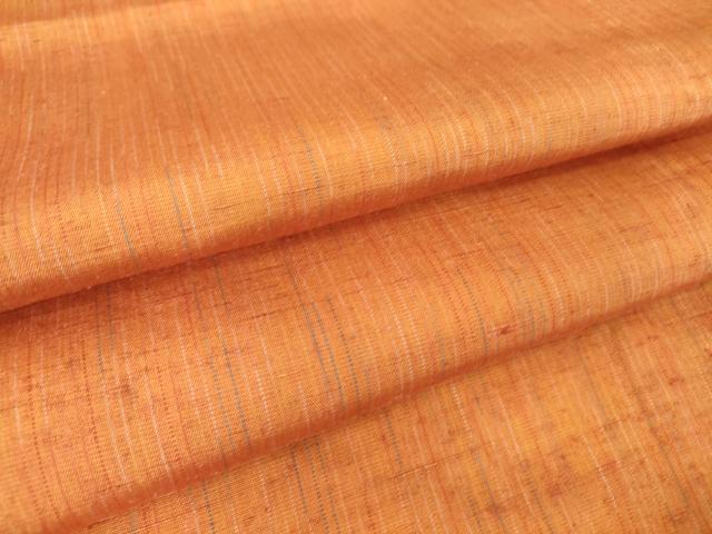 平和屋着物▽上質な紬　単衣　絣文　正絹　逸品　DAAT9839az