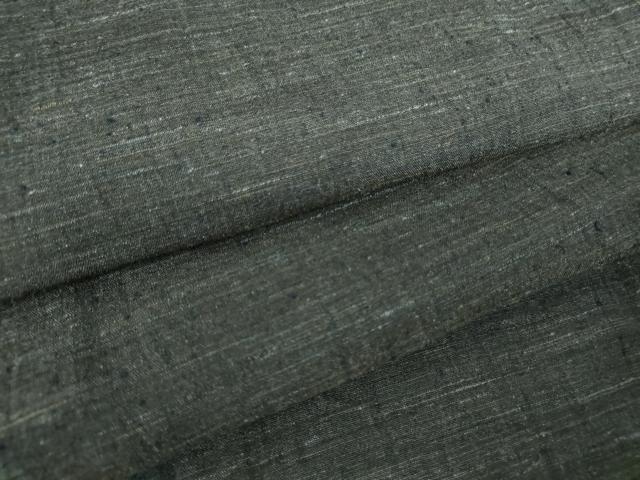 平和屋着物▽男性　紬　単衣　霞文　正絹　逸品　DAAT9927az