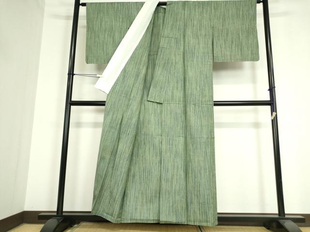 平和屋着物▽上質な紬　単衣　縞　正絹　逸品　DAAT9931az 平和屋着物▽上質な紬 単衣 縞 正絹 逸品 DAAT9931azの通販はau PAY