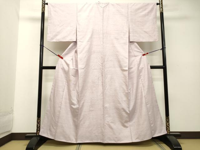 平和屋着物●紅花紬　米沢　霞文　正絹　逸品　DAAU0536tw 平和屋着物○紅花紬 米沢 霞文 正絹 逸品 DAAU0536tw