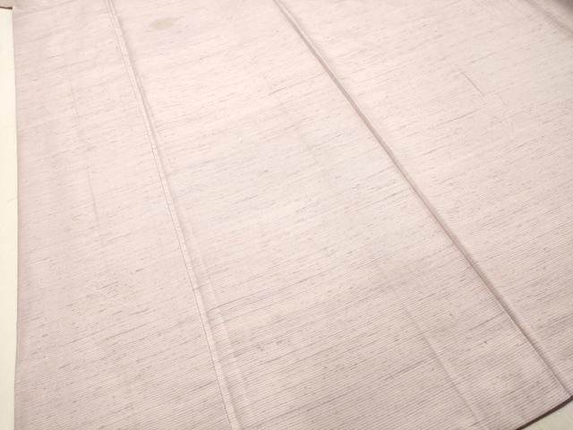 平和屋着物○紅花紬 米沢 霞文 正絹 逸品 DAAU0536tw