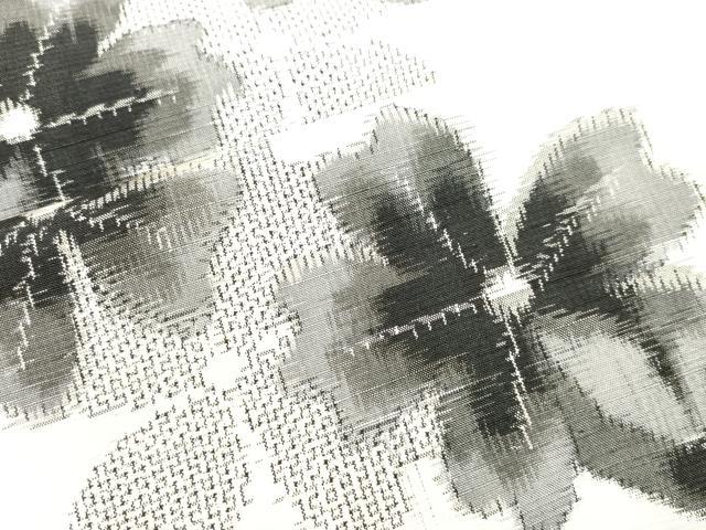 平和屋着物○上質な紬 舞花文 正絹 逸品 DAAU0555tw