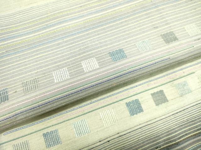 平和屋着物○京の名門 じゅらく謹製 訪問着 紬地 漢方草木染 横