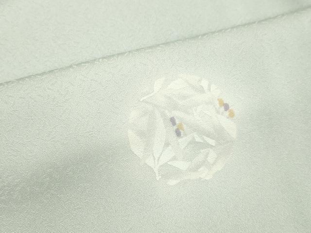平和屋着物○上質な小紋 草葉丸文 蛍暈し 正絹 逸品 DAAU0629tw