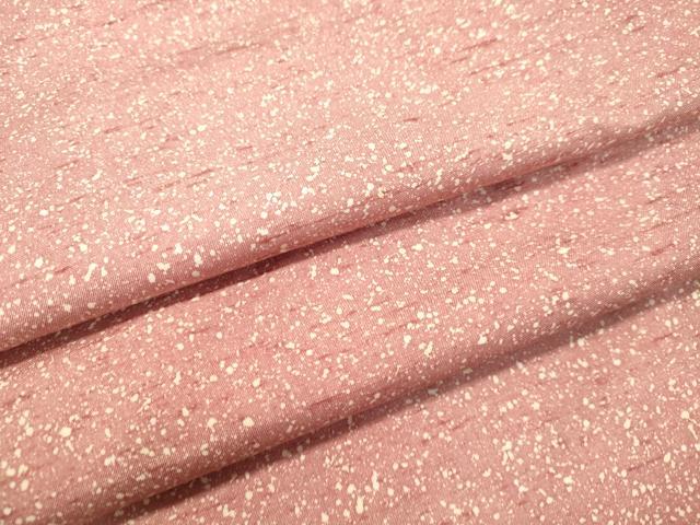 平和屋着物●上質な紬　霞文　正絹　逸品　DAAU0708tw