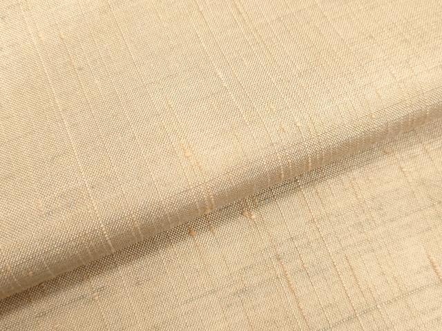 平和屋着物○上質な紬 白茶色 正絹 逸品 DAAU0754tw