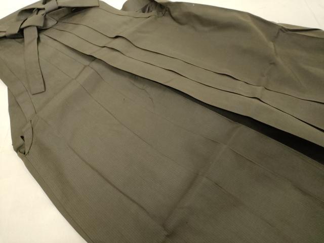 平和屋着物●男性　行灯袴　縞　正絹　逸品　DAAU0774tw