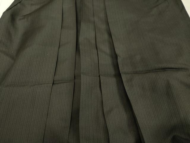 平和屋着物○男性 馬乗り袴 縞 正絹 逸品 DAAU0936tw