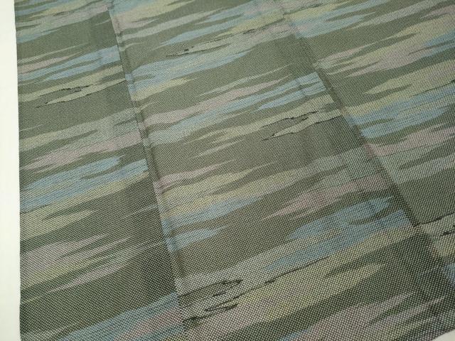 平和屋着物▽小紋 単衣 雲霞文 洗える着物 DAAU2280ud